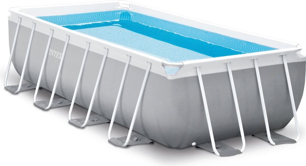 Бассейн Каркасный Intex 400x200x100 см с фильтр-насосом и лестницей — 1