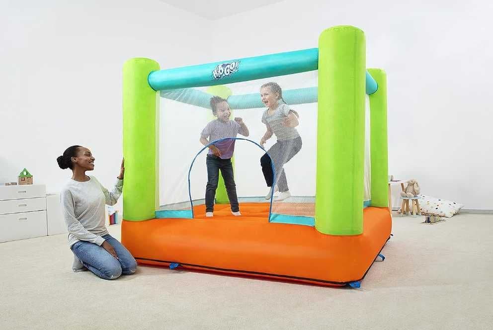 Батут надувной. Bestway-194x175x170 см. Доставка и установка бесплатно — 2