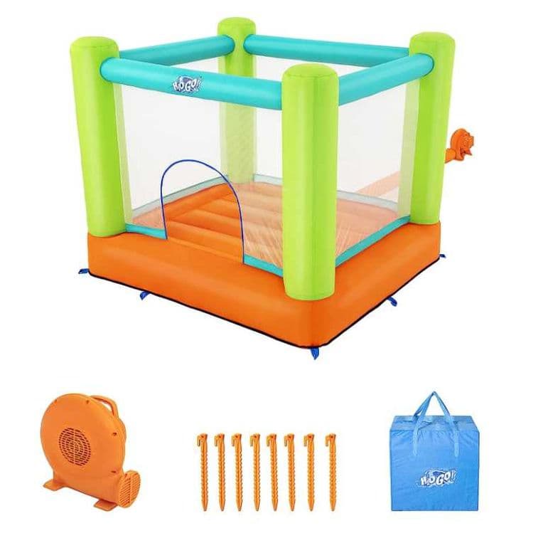 Батут надувной. Bestway-194x175x170 см. Доставка и установка бесплатно — 4