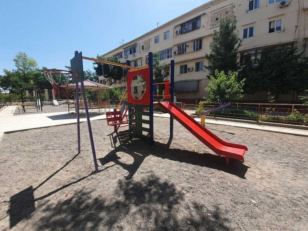Детские площадки от производителя "Turnik.uz". Качели, горки, карусели — 7