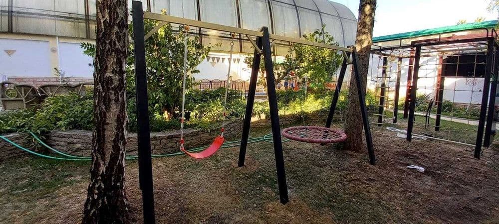 Детские площадки от производителя "Turnik.uz". Качели, горки, карусели — 8