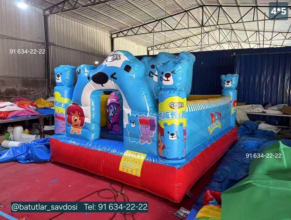 Batut, Батуты, Надувной батут, Каркасный батут, Atraksionlar — 2