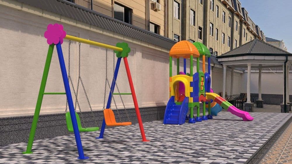 Детские площадки | Детский игровой комплекс | Bolalar oyingohlari — 6