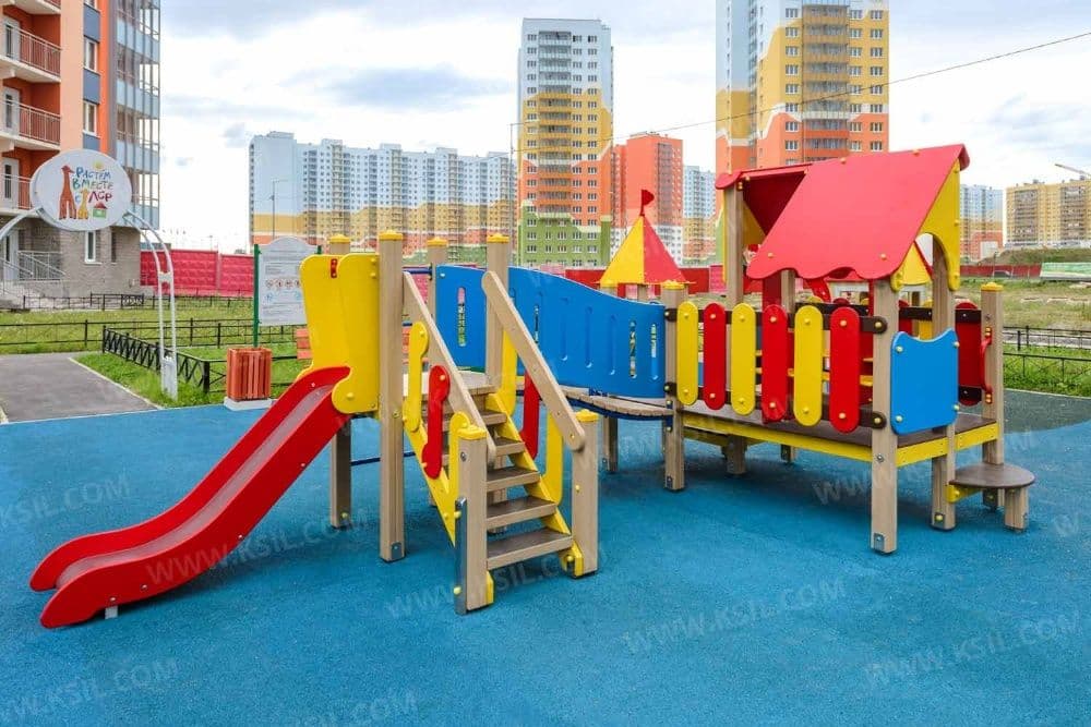Детские площадки KSIL Болалар майдончаси Карусели Горки Качели — 1