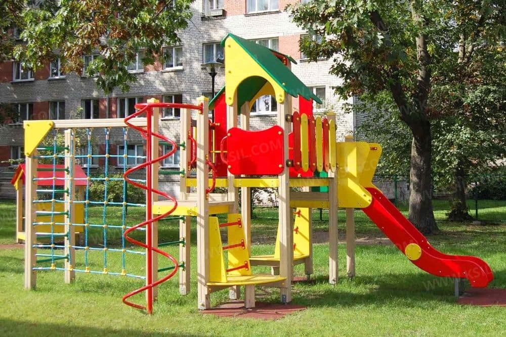 Детские площадки KSIL Болалар майдончаси Карусели Горки Качели — 4