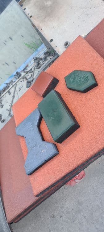 Резина плитка ишлаб чикарамиз,, болалар уйингохи, спортзал учун — 7