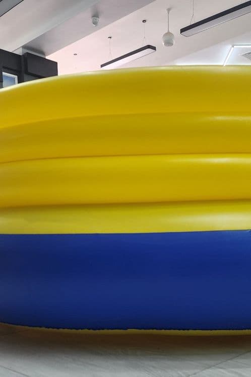 Надувной детский круглый батут INTEX — 4