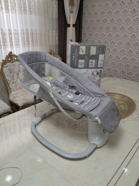 Электрокачели-шезлонг Mastela 3-in-1 Deluxe — 2