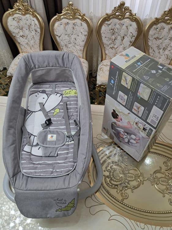 Электрокачели-шезлонг Mastela 3-in-1 Deluxe — 4