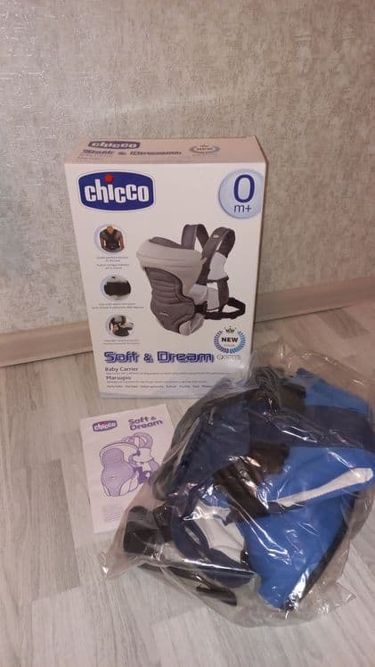 Кенгуру от фирмы Chicco ,Original .
Цвет синий , с 0+ , все имеется . — 1