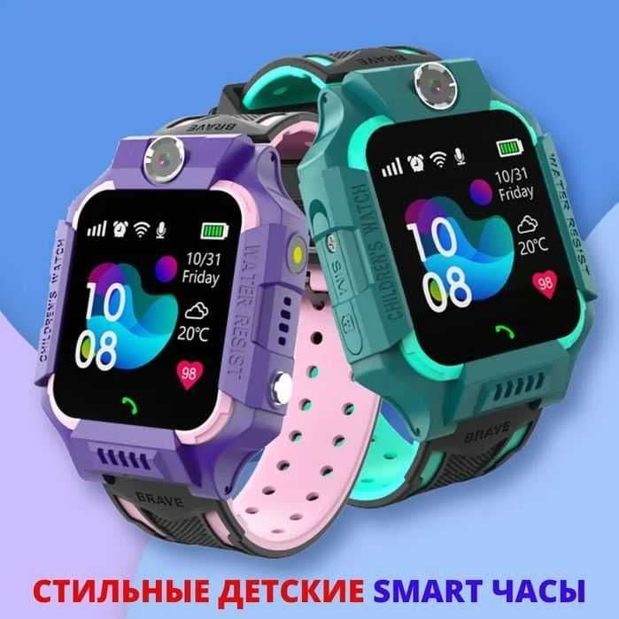 Аклли болалар соати сим карта, gps, интернети бор. Детский умный часы — 8