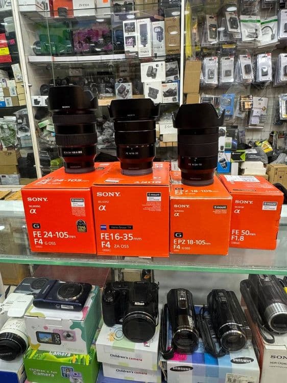 Sony Aparatlari uchun xarxil abektivlar — 2