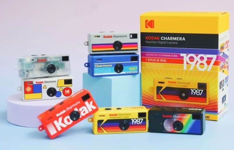 Цифровая мини-камера Kodak Charmera (Брелок) | Ретро-стиль 90-х — 2