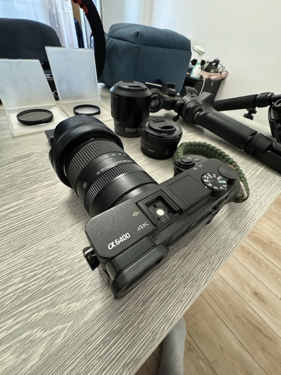 Sony A6400 + Sigma 18-50 — 2