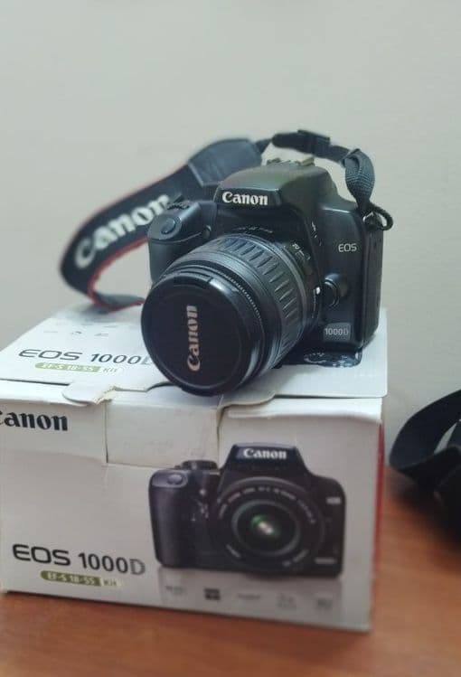Фотоаппарат, Объектив EF-S 18-55 — 1