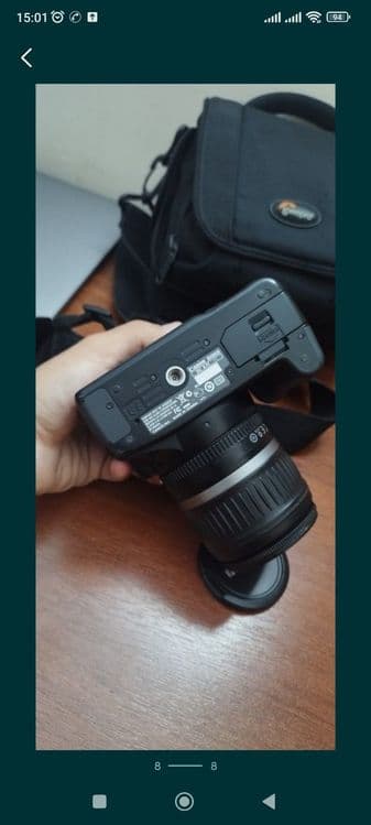Фотоаппарат, Объектив EF-S 18-55 — 5