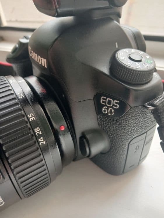 Canon eos 6D обьктив 24 70 F2.8 L USM — 1