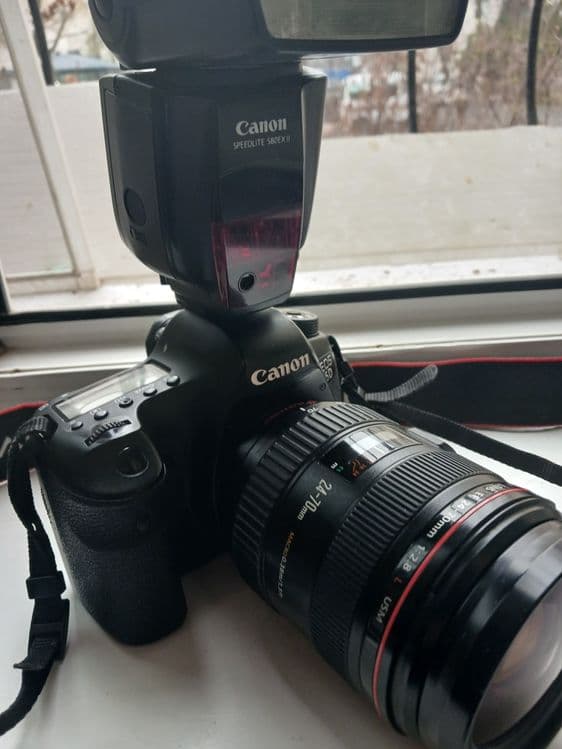 Canon eos 6D обьктив 24 70 F2.8 L USM — 2