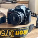 Nikon D750 + 50mm 1.8, полный комплект!