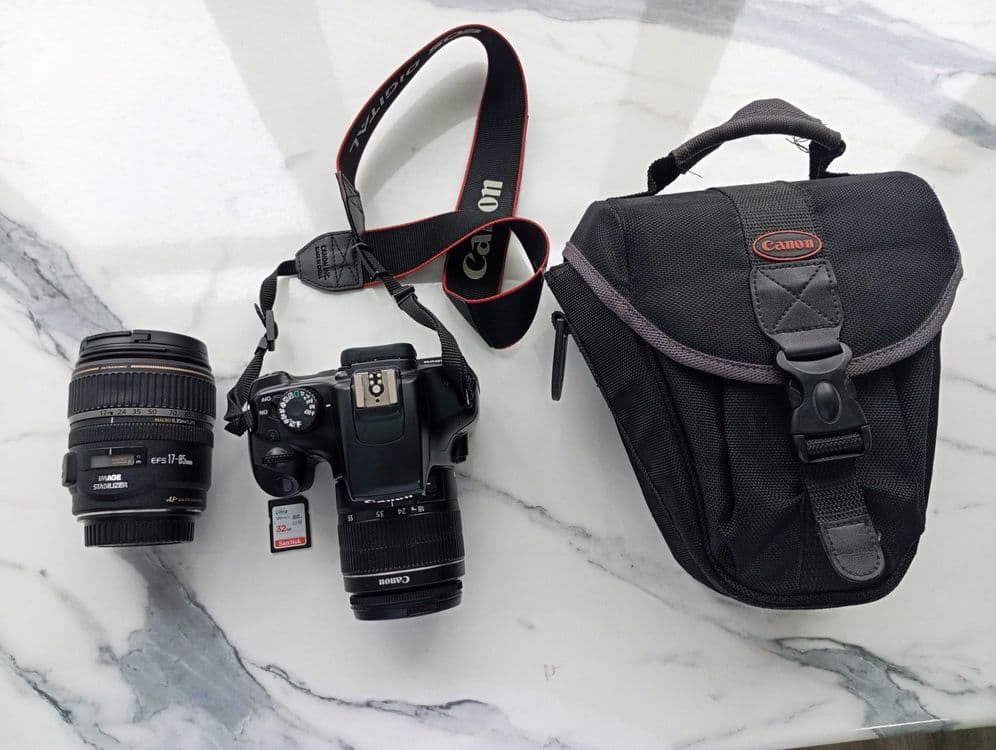 Canon EOS 1100D цифровой фотоаппарат+ 2 объектива — 6