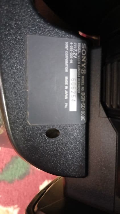 Sony DCR-1000 yaxshi holatda — 4