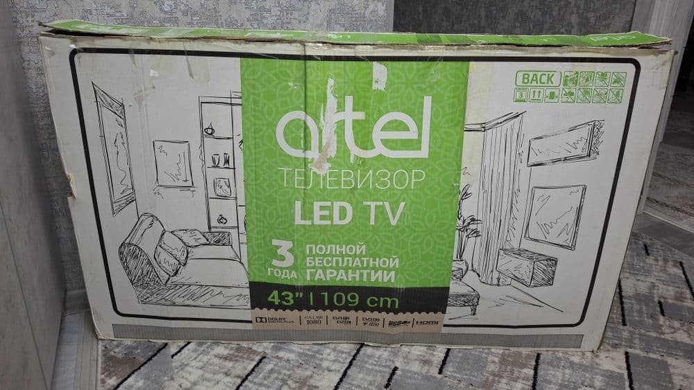 Продам телевизор 43 — 1