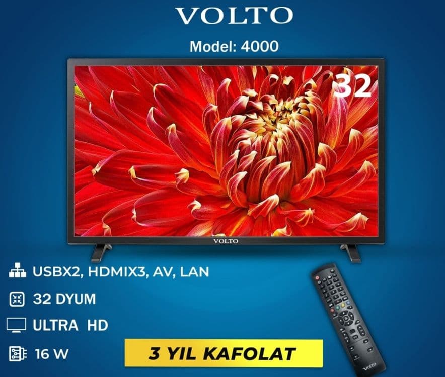 Телевизор Tv 32 smart   Volto  3 yil kafolat — 1