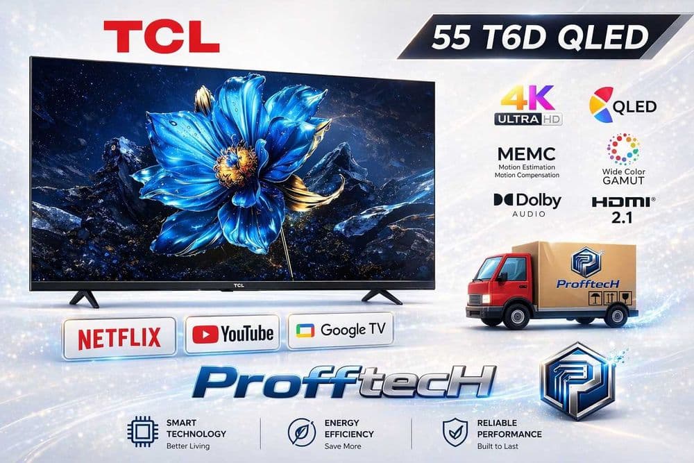 Телевизор TCL – QLED Mini LED 4K UHD Гарантия 3 года — 1