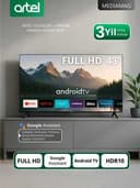 Новинка ARTEL 43NHCH001 SMART TV Без рамочный +ДОСТАВКА!!