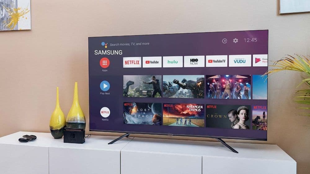 Телевизор SAMSUNG™ QRiSTAL AndroiD14 +GOLOS Smart FULL 45~32~40~55~65 — 5