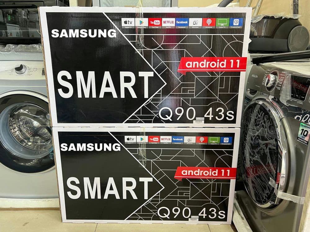 Телевизор SAMSUNG™ QRiSTAL AndroiD14 +GOLOS Smart FULL 45~32~40~55~65 — 5