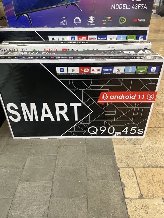 Samaung 45 android smart 14.0 Hotira 8/1 GB bez ramka — 1