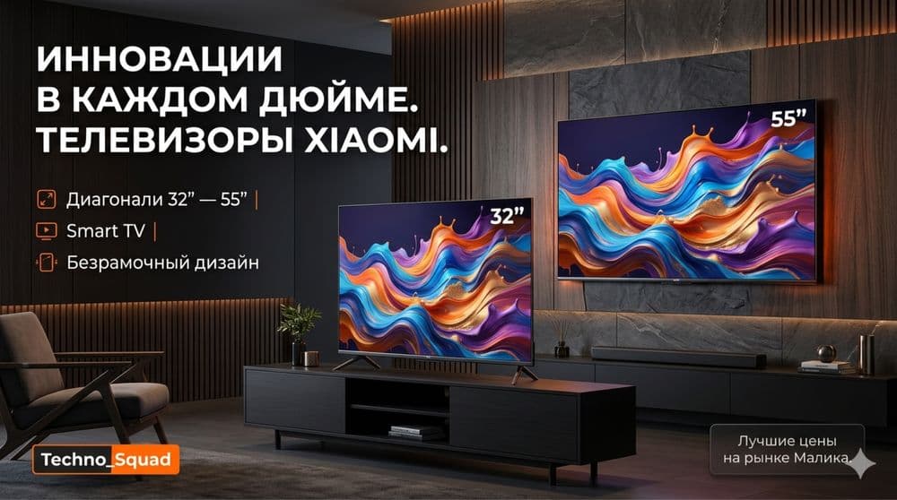 Телевизор/Televizor Xiaomi 32/43/50/55  Qled 60-120hz Android-Smart TV — 1