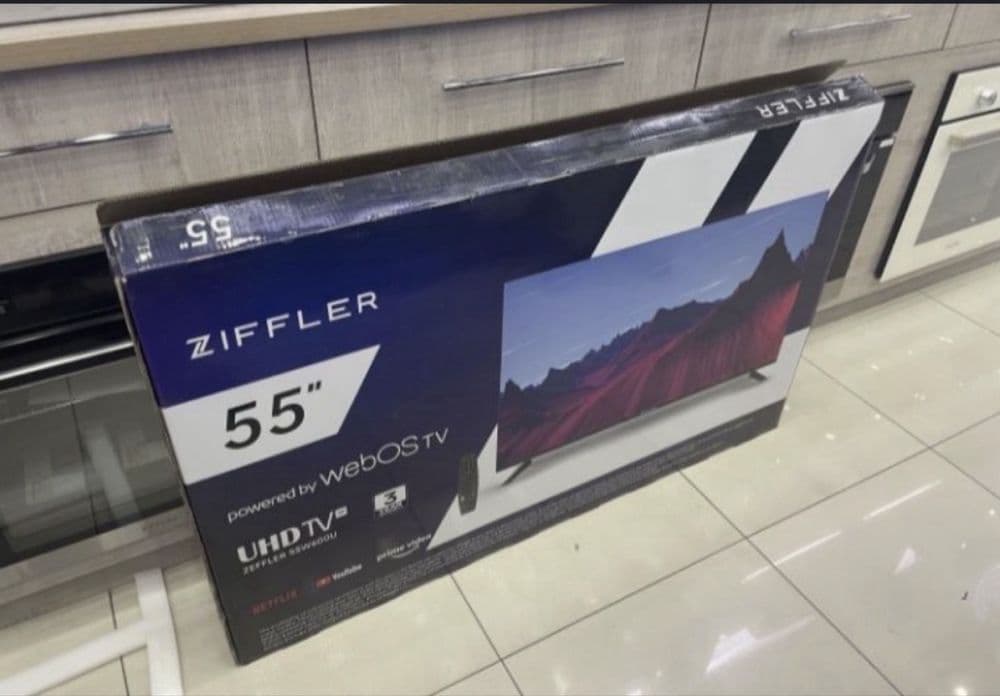 Телвизор Hew! ZIFFLER 55 smart TV 4K 2022 год 55W600U — 2