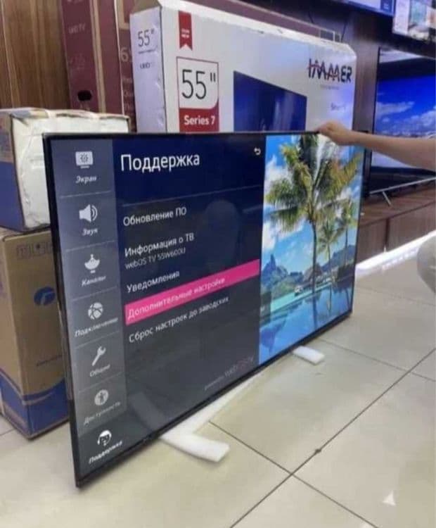 Телевизор ZIFFLER 55 UHD 4K SMART Andriod TV Mini led QLED — 2