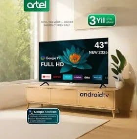 NEW 2025!!! ARTEL 43* PUCH 010 model FULL HD ULTRA Smart Android TV Go — 1