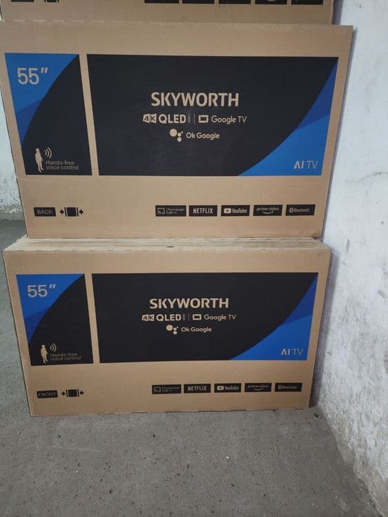 Телевизор Skyworth 43/50/55 SMART TV QLED 4K +Гарантия! +Доставка! — 1