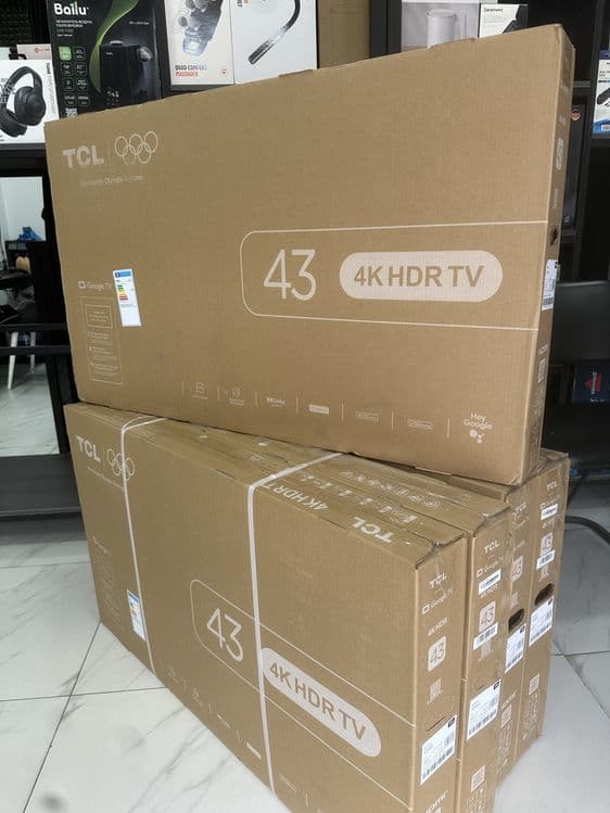 Телевизор TCL 43V6C 4K HDR GoogleTv 2026 Оптом Доставка Бесплатно — 1