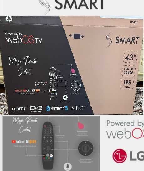 Новый Телевизор Smart 43 Система WEB OS (LG) — 1