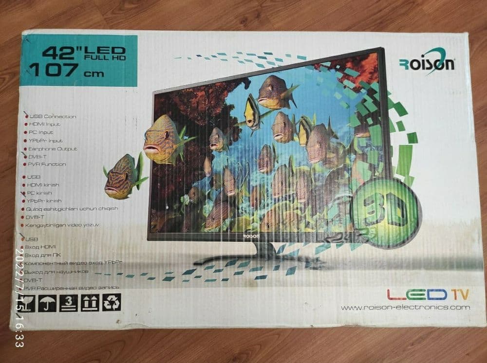 Roison телевизор 42 LED FULL HD — 4