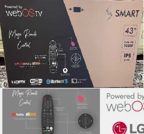 ТV '43 LG /Full HD/ Smart  / WEB OS — 1
