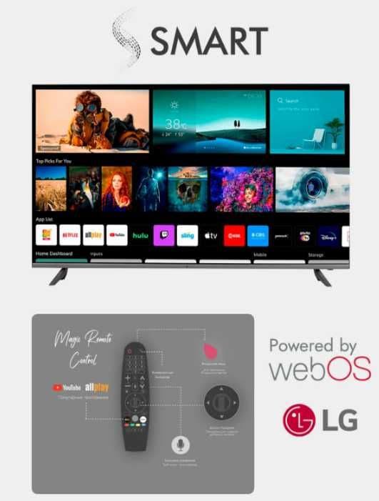 Телевизор Ssmart 43 '''' WEB OS от LG (FSV22) — 1