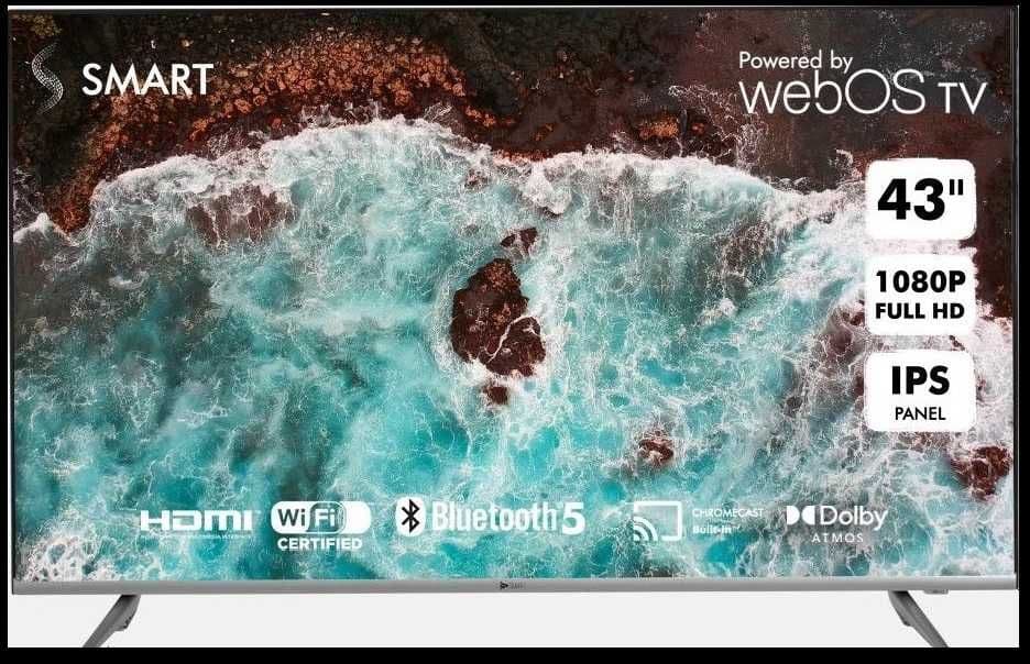 Smart TV" FSV22 43'' /Full HD/ / WEB OS (LG) Безрамочный — 1