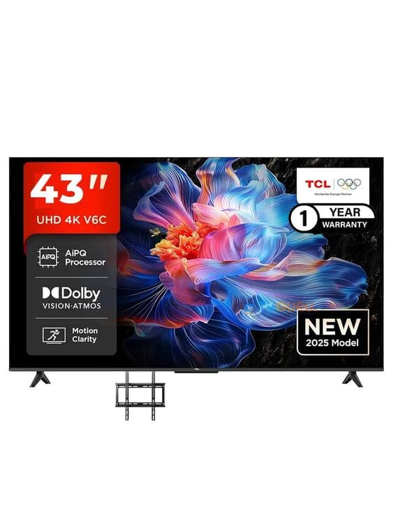 Tcl 43V6C 4k televizor — 3