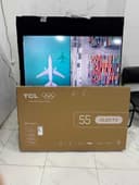Телевизор TCL55 QLED4K Google TV HDR+10 установка есть доставка бонус