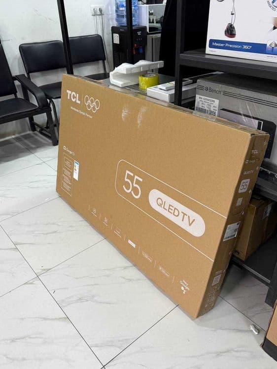 Телевизор TCL55 QLED4K Google TV HDR+10 установка есть доставка  бонус — 2