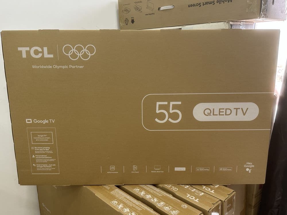 Телевизор TCL 55 T6D QLED 2026 GoogleTv новый модель Доставка Прошивка — 1