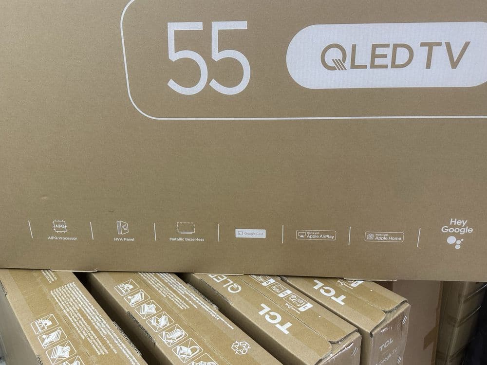 Телевизор TCL 55 T6D QLED 2026 GoogleTv новый модель Доставка Прошивка — 3
