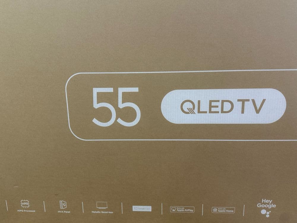 Телевизор TCL 55 T6D QLED 2026 GoogleTv новый модель Доставка Прошивка — 4