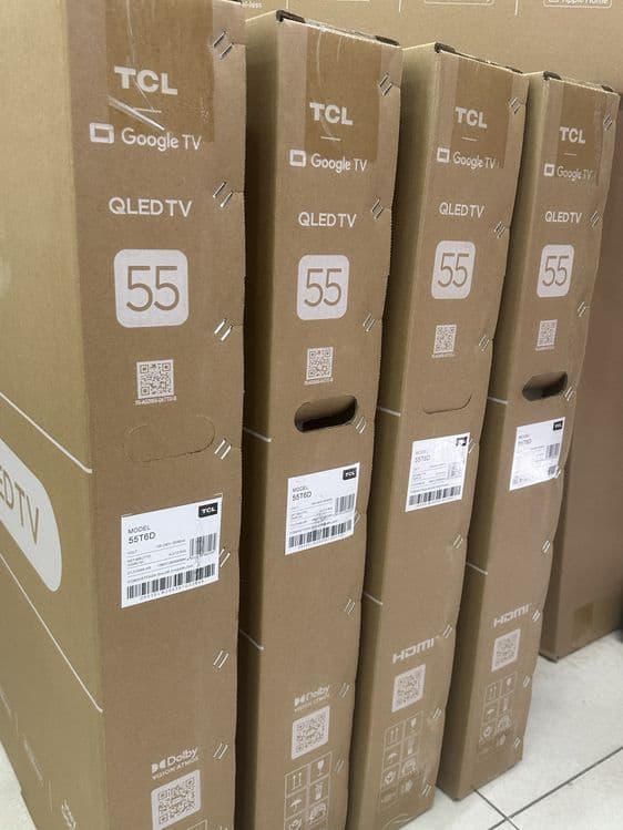 Телевизор TCL 55 T6D QLED 2026 GoogleTv новый модель Доставка Прошивка — 6